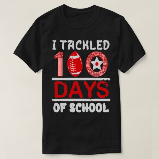 Ik heb 100 schooldagen aangepakt 12 t-shirt (Design voorkant)