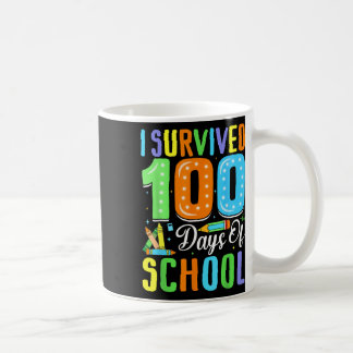 Ik heb 100ste schooldag 100 schooldagen overleefd koffiemok