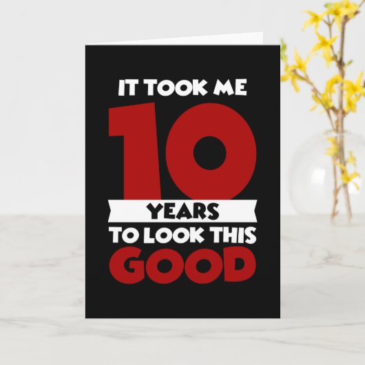 Ik heb 10 jaar nodig gehad om deze goede 10e verja kaart (Gele Bloem)