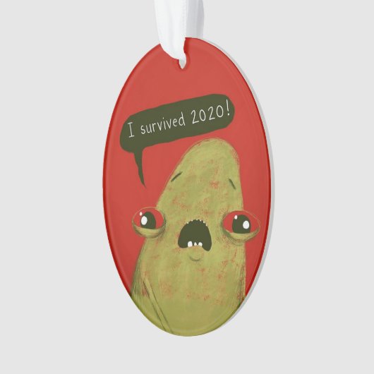 Ik heb 2020 Gregg Ornament overleefd door Laura Ir (voorkant)