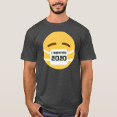 Ik heb 2020 Masker Emoji overleefd T-shirt (Voorkant)