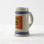 Ik heb 2025 overleefd  bierpul (Voorkant rechts)