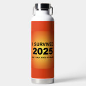 Ik heb 2025 overleefd waterfles (Voorkant)
