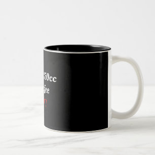 Ik heb 250cc koffieSTAT nodig! Tweekleurige Koffiemok