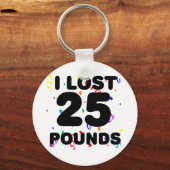 Ik heb 25 pond verloren sleutelhanger (Voorkant)