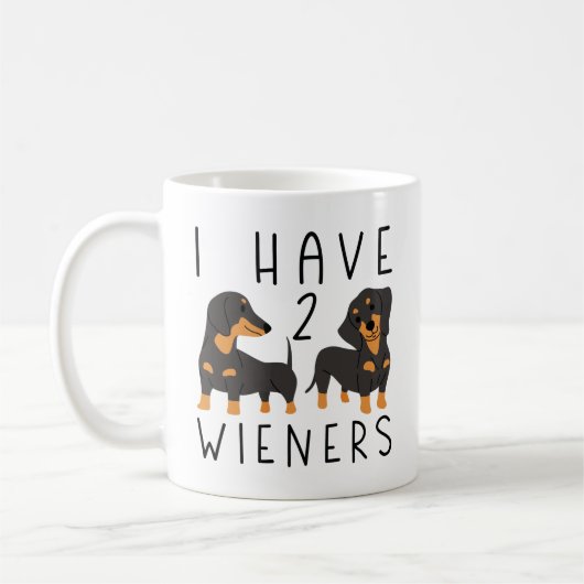Ik heb 2 Wieners Koffiemok (Links)