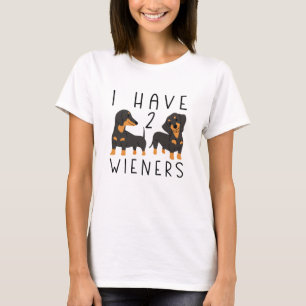 Ik heb 2 Wieners T-shirt