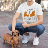 Ik heb 2 Wieners T-shirt