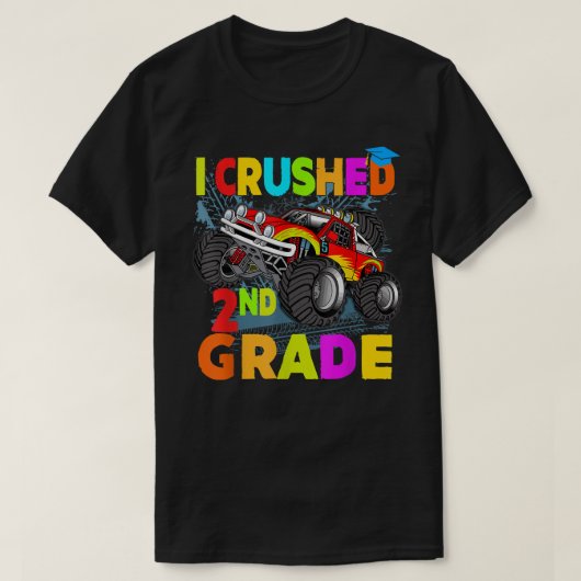 Ik heb 2e graads Afstuderen Kind van vrachtwagen T-shirt (Design voorkant)