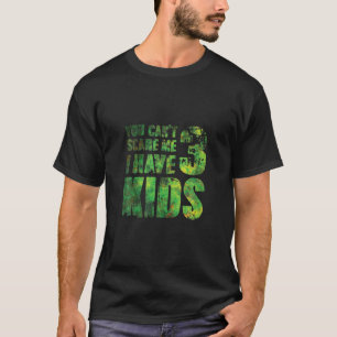 Ik heb 3 Kinder vader Papa Poppen P T-shirt