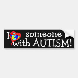 Ik heb 3 mensen met AUTISM. Bumpersticker