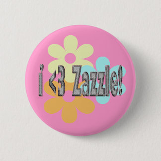 Ik heb 3 Zazzle. Ronde Button 5,7 Cm