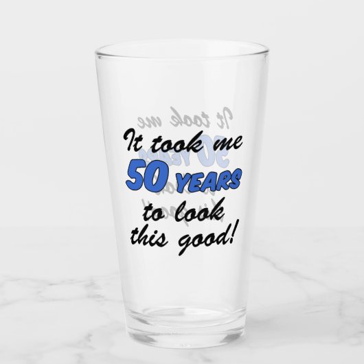 Ik heb 50 jaar nodig gehad om dit goed te zien glas (Voorkant)