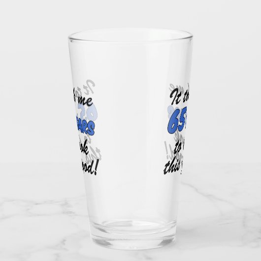 Ik heb 65 jaar nodig gehad om dit goede glas te zi (Rechts)