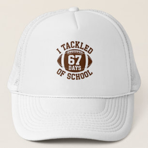 Ik Heb 67 Dagen Aangetast Van School Voetbal Fanta Trucker Pet
