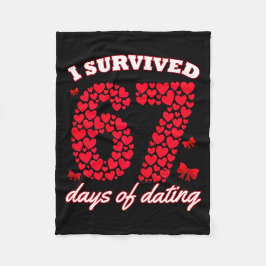 Ik heb 67 dagen dating 6 7 meme voor Valentin over Fleece Deken (Voorkant)