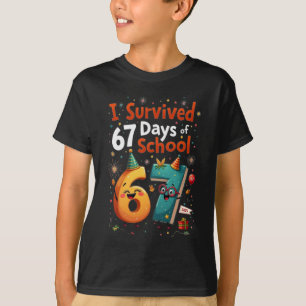 Ik heb 67 dagen school Nieuwjaarsviering overleefd T-shirt