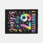 Ik heb 67 dagen school overleefd Funny 67 Meme Ler Fleece Deken (Voorkant (Horizontaal))