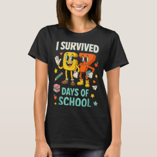 Ik heb 67 dagen school overleefd Funny 67 Meme Ler T-shirt