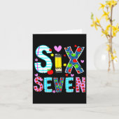 Ik heb 67 dagen school overleefd Funny Meme Leraar Kaart (Gele Bloem)