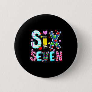 Ik heb 67 dagen school overleefd Funny Meme Leraar Ronde Button 5,7 Cm