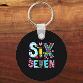 Ik heb 67 dagen school overleefd Funny Meme leraar Sleutelhanger (Voorkant)