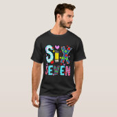 Ik heb 67 dagen school overleefd Funny Meme Leraar T-shirt (Voorkant volledig)