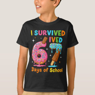 Ik heb 67 dagen school overleefd Funny Meme Leraar T-shirt
