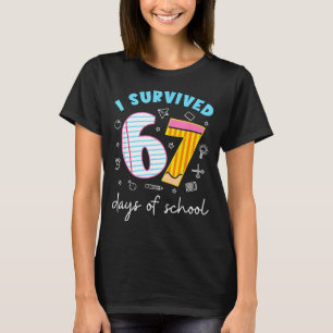 Ik heb 67 dagen school overleefd Funny Meme Leraar T-shirt
