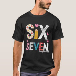 Ik heb 67 dagen school overleefd Leraar Student Ze T-shirt