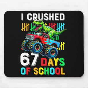 Ik heb 67 dagen school verpletterd Grappige zes ze Muismat