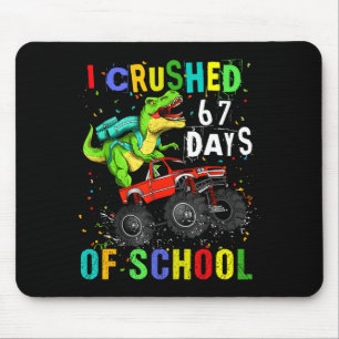 Ik heb 67 dagen school verpletterd Grappige zes ze Muismat