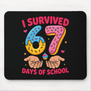 Ik heb 67 dagen van de schoolleraar kinderen overl muismat
