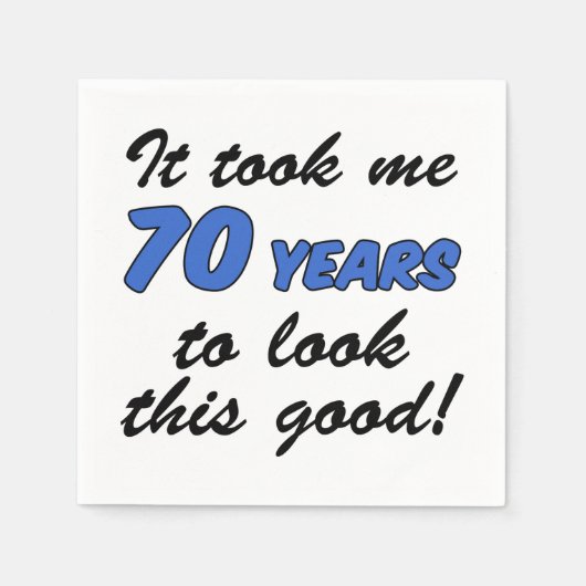 Ik heb 70 jaar gekeken naar deze goede luiers servet (Voorkant)