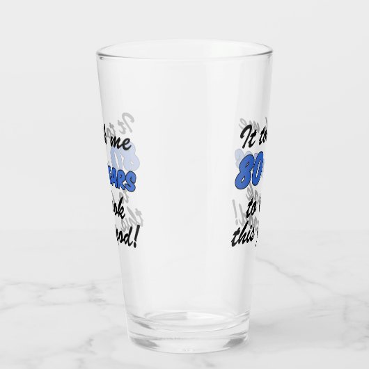 Ik heb 80 jaar nodig gehad om dit goede glas te zi (Rechts)