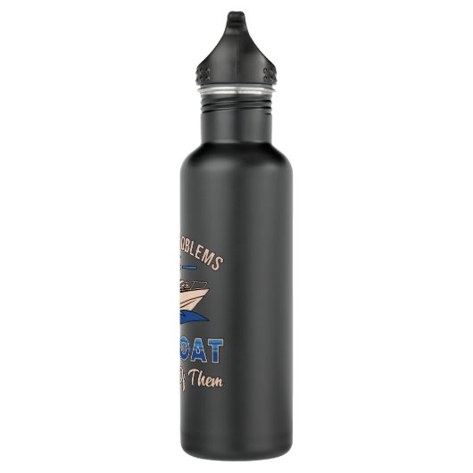 Ik heb 99 problemen en RC boot model grappige RC b Waterfles (Rechts)