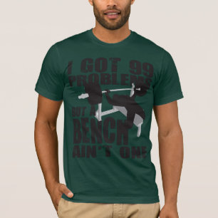 Ik heb 99 problemen, maar een bank is niet één - S T-shirt