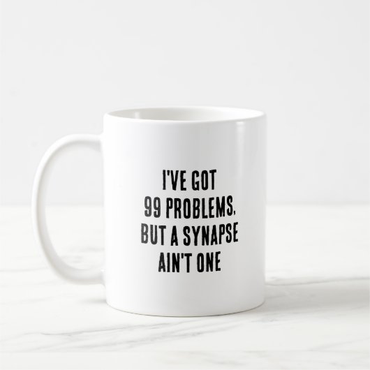 Ik heb 99 problemen, maar een synaps is dat niet koffiemok (Links)