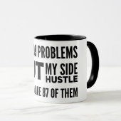 Ik heb 99 problemen naast de keiharde mok van baas (Voorkant rechts)