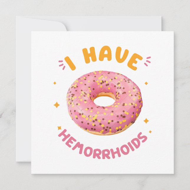 Ik heb aambeien (Voorkant)