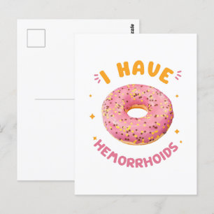 Ik heb aambeien briefkaart