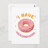 Ik heb aambeien briefkaart (Voorkant / Achterkant)