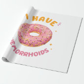 Ik heb aambeien cadeaupapier (Uitgerold)