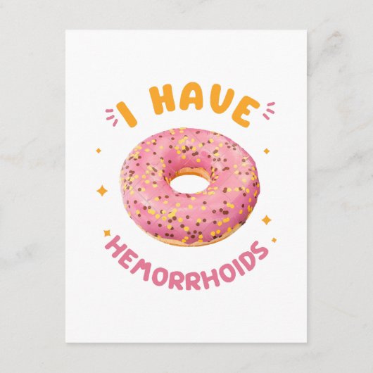 Ik heb aambeien informatiekaartje (Achterkant)