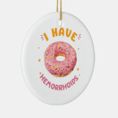 Ik heb aambeien keramisch ornament (Rechts)