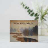 Ik heb aan je gedacht... Briefkaart Friend (Staand voorkant)