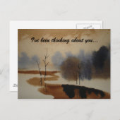 Ik heb aan je gedacht... Briefkaart Friend (Voorkant / Achterkant)