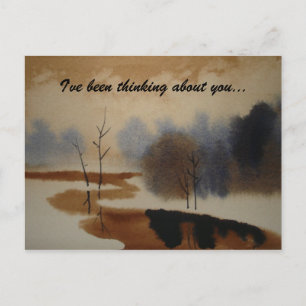 Ik heb aan je gedacht... Briefkaart Friend