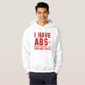Ik heb Abs Hoodie (Voorkant volledig)