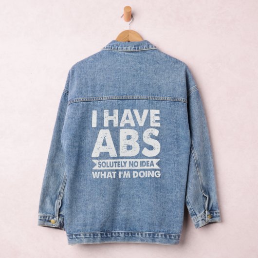 Ik heb absoluut geen idee wat ik doe. denim jacket (Hangar)